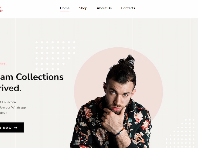 Ecommerce Website for Fitwell